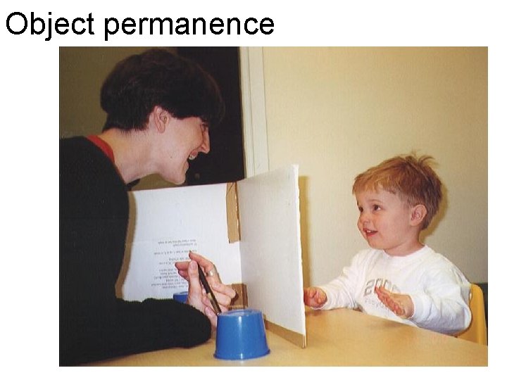 Object permanence 