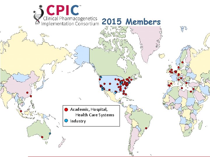  2015 Academic, Hospital, Health Care Systems Industry Members 