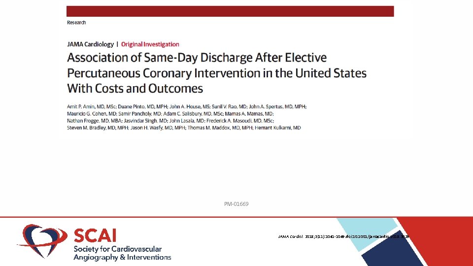 PM-01669 JAMA Cardiol. 2018; 3(11): 1041 -1049. doi: 10. 1001/jamacardio. 2018. 3029 