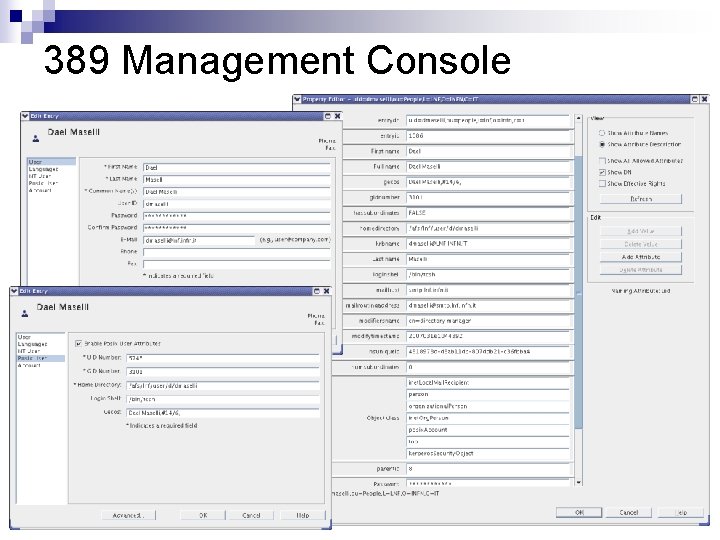 389 Management Console 19 