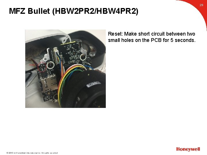  MFZ Bullet (HBW 2 PR 2/HBW 4 PR 2) 29 Reset: Make short