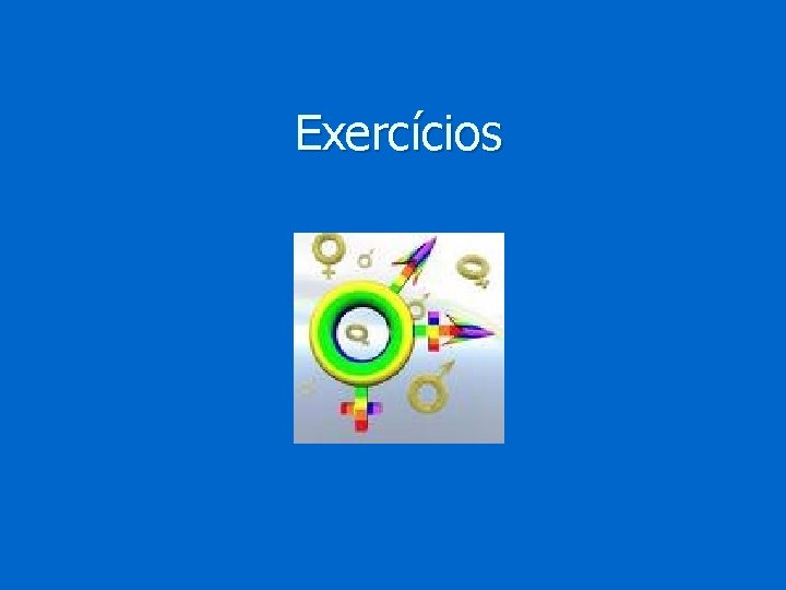 Exercícios 