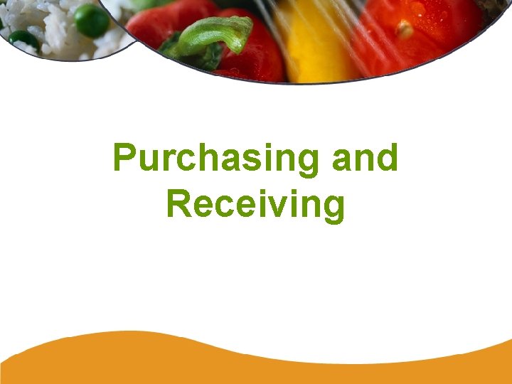 Purchasing and Receiving 