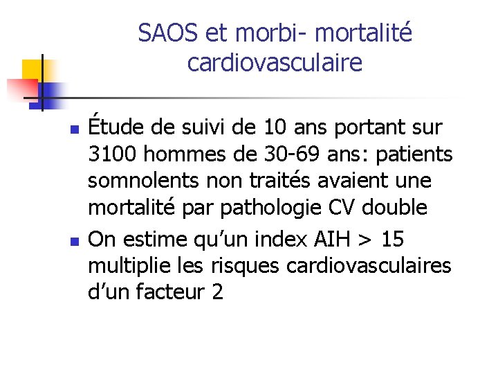 Quand recher un syndrome dapnes du sommeil Dr