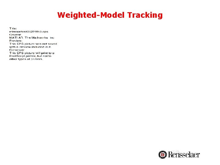 Weighted-Model Tracking Weighted-Model Tracking