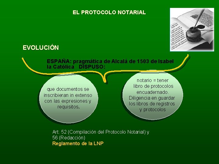 EL PROTOCOLO NOTARIAL EVOLUCIÓN ESPAÑA: pragmática de Alcalá de 1503 de Isabel la Católica