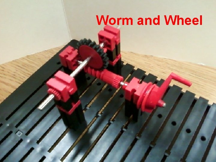 Worm and Wheel Worm and Wheel