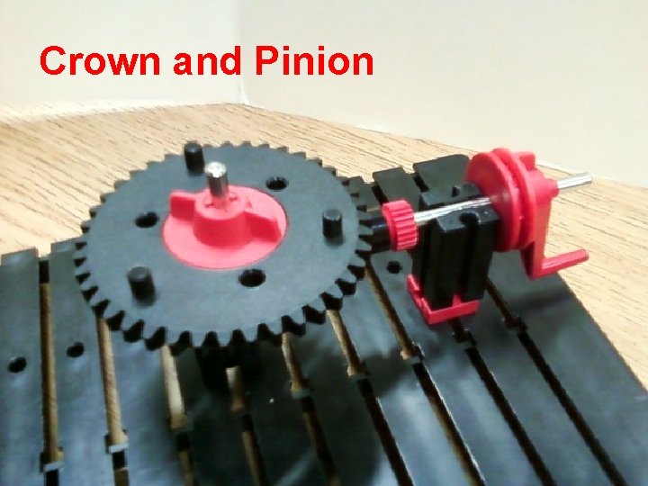 Crown and Pinion Crown and Pinion