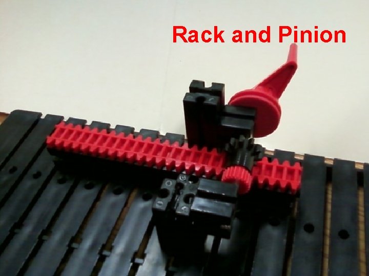 Rack and Pinion Rack and Pinion