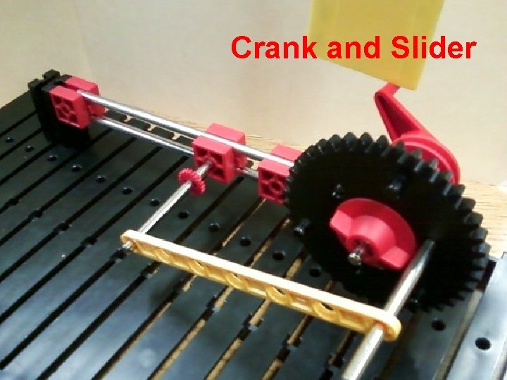 Crank and Slider Crank and Slider