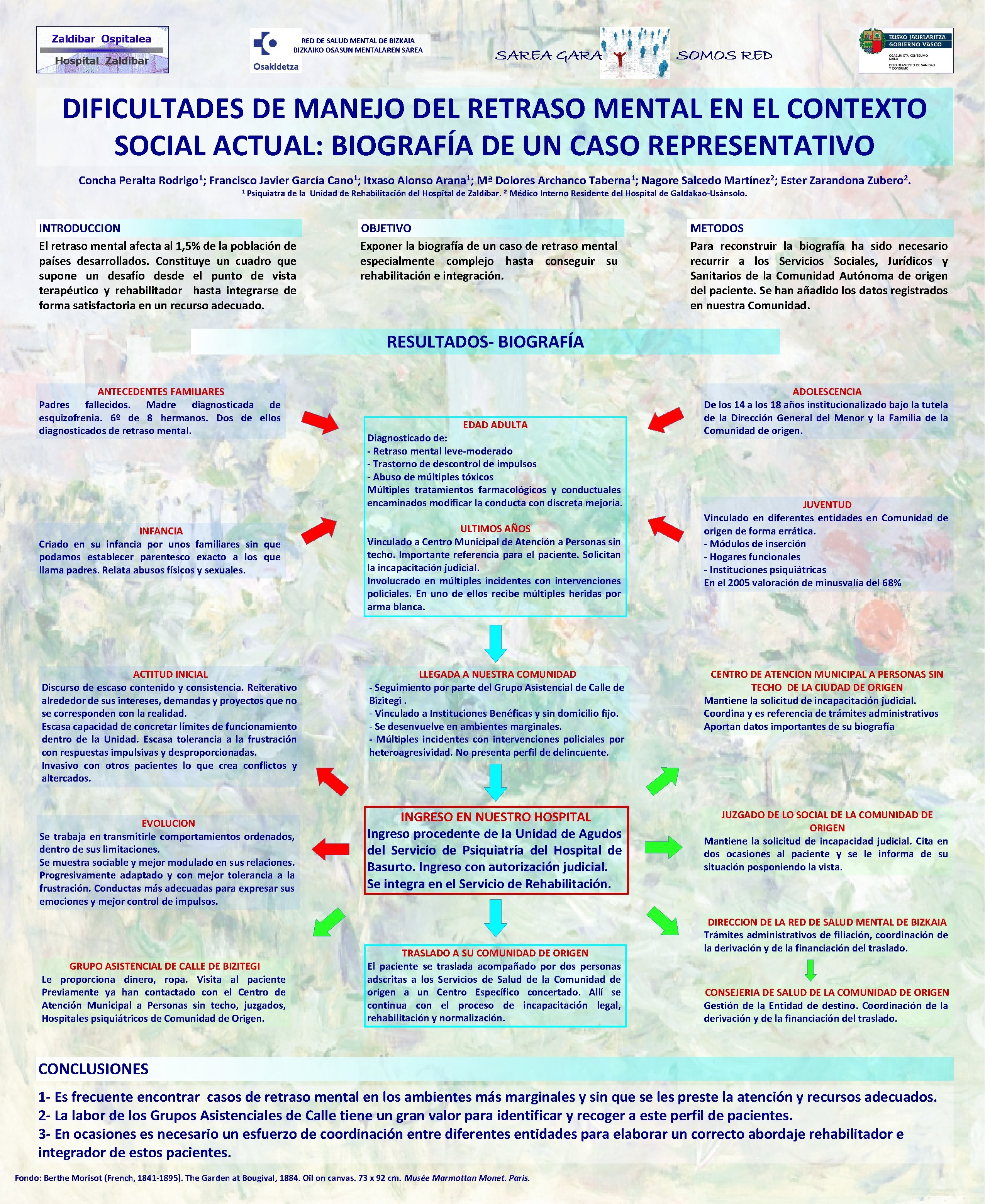 RED DE SALUD MENTAL DE BIZKAIA BIZKAIKO OSASUN MENTALAREN SAREA DIFICULTADES DE MANEJO DEL