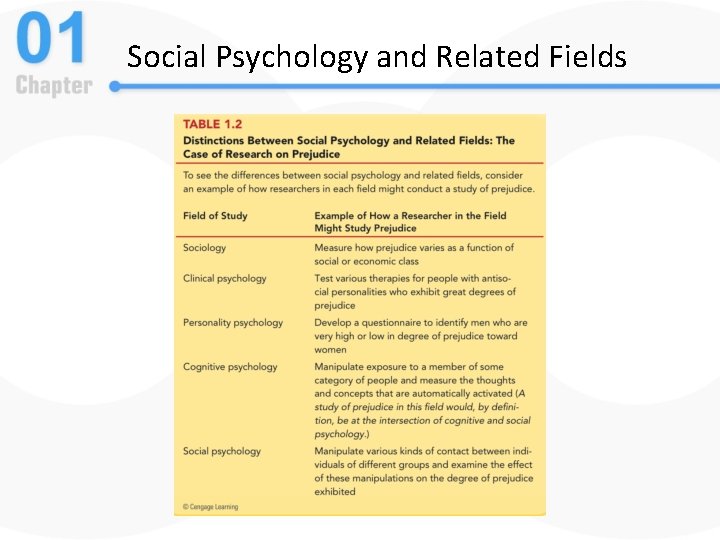 Social Psychology and Related Fields 