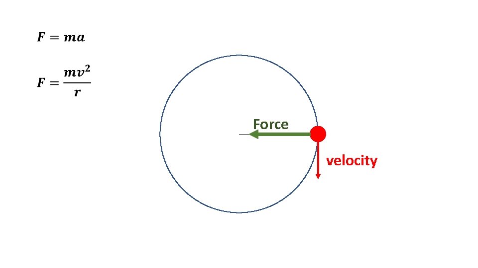  • Force velocity 