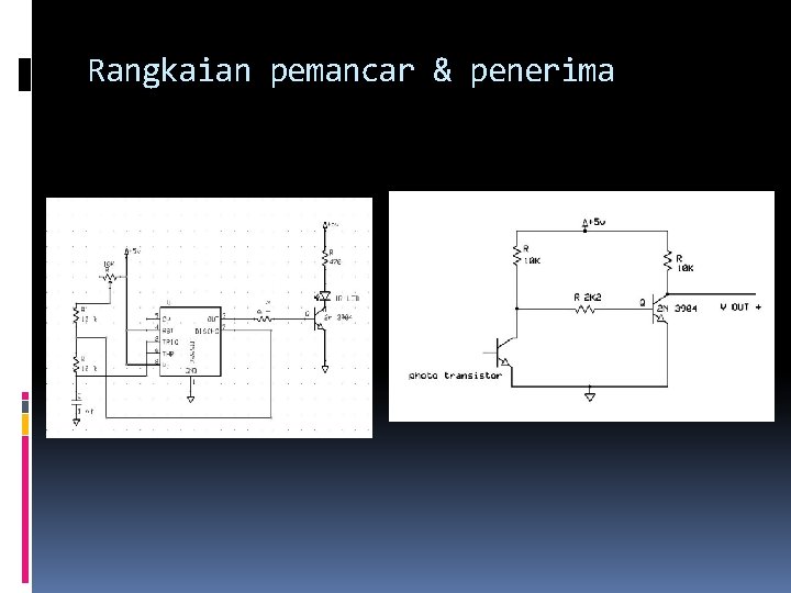 Rangkaian pemancar & penerima 