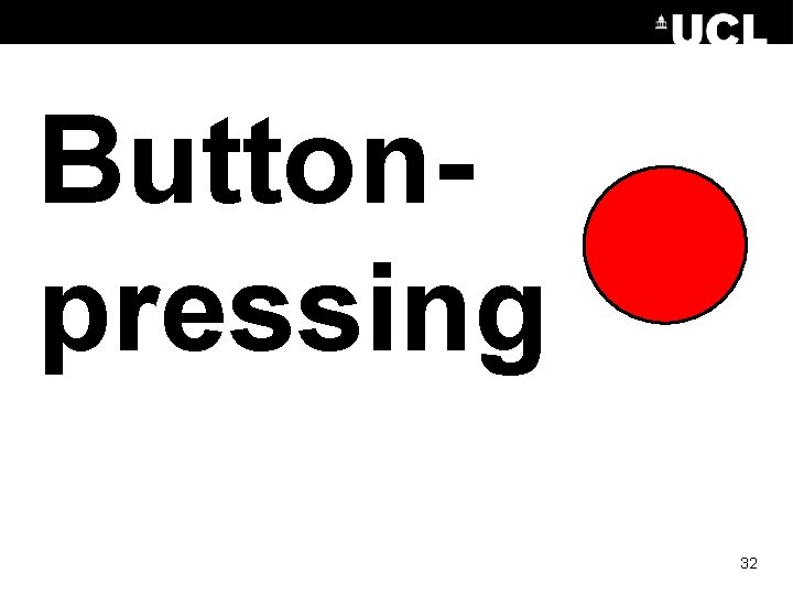 Buttonpressing 32 Buttonpressing 32