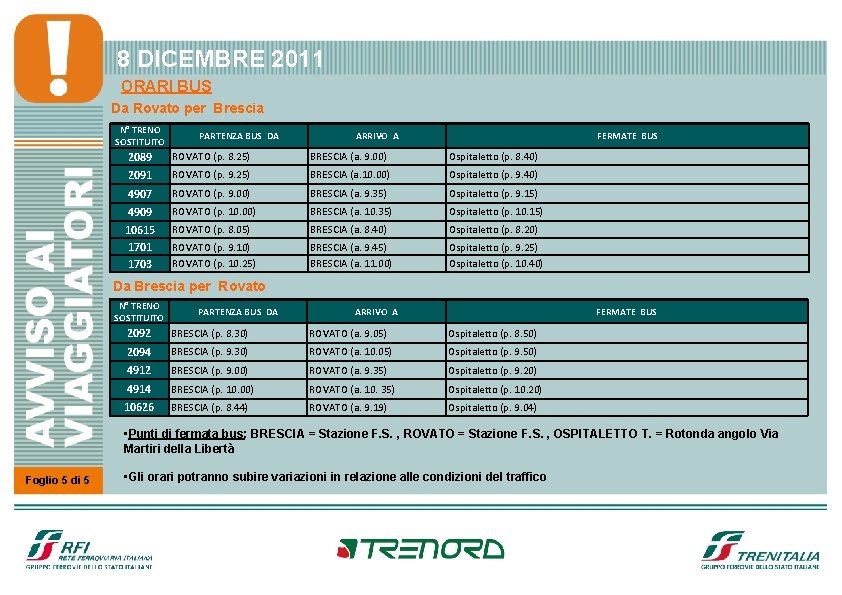 Orari Treni Rovato Milano Centrale Limbaid