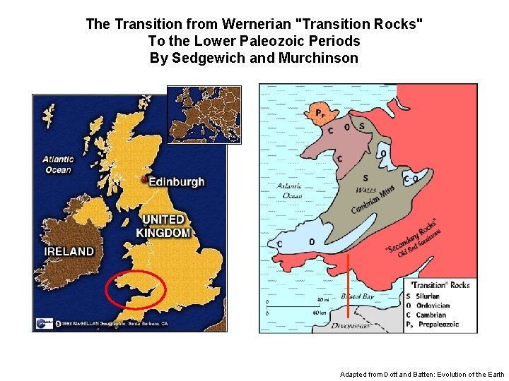 The Transition from Wernerian "Transition Rocks" To the Lower Paleozoic Periods By Sedgewich and