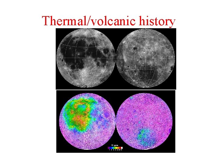 Thermal/volcanic history 