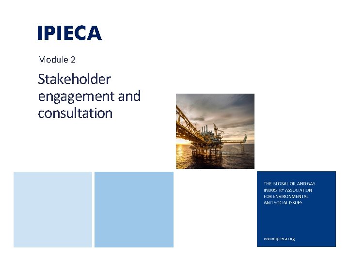 Module 2 Stakeholder engagement and consultation 