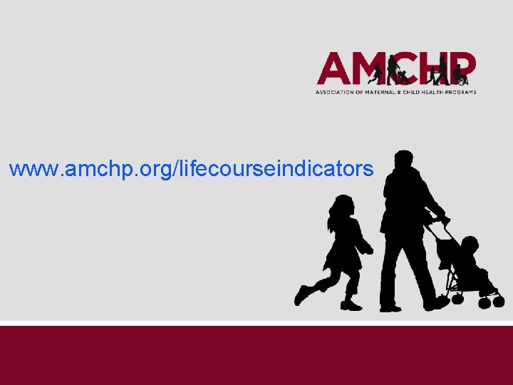 www. amchp. org/lifecourseindicators 