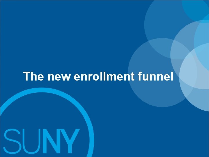 The new enrollment funnel 