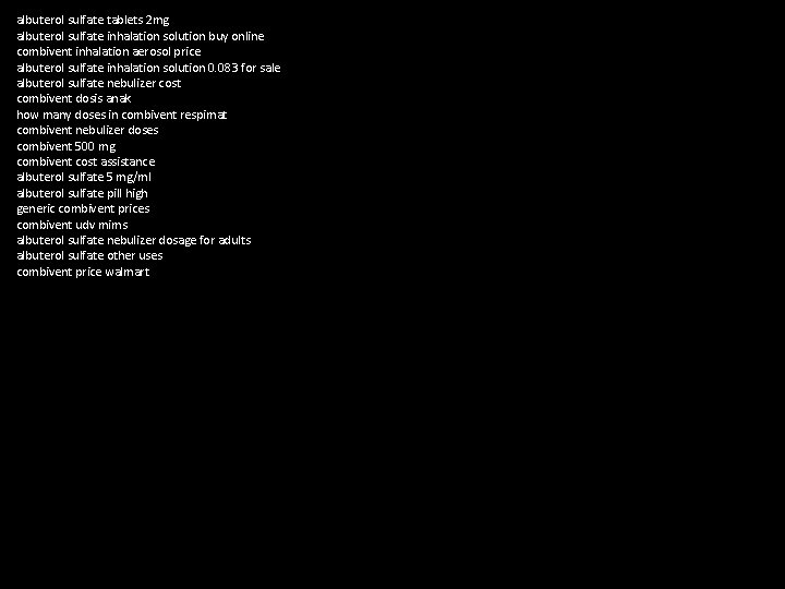 generic albuterol cost