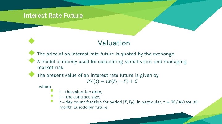 Interest Rate Future ◆ 