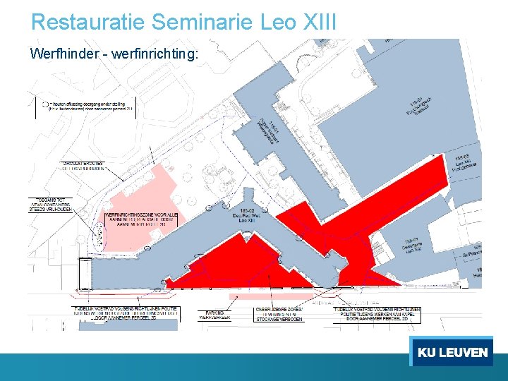 Restauratie Seminarie Leo XIII Werfhinder - werfinrichting: 