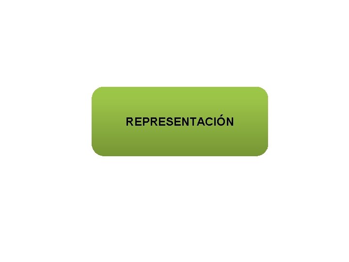 REPRESENTACIÓN REPRESENTACIÓN