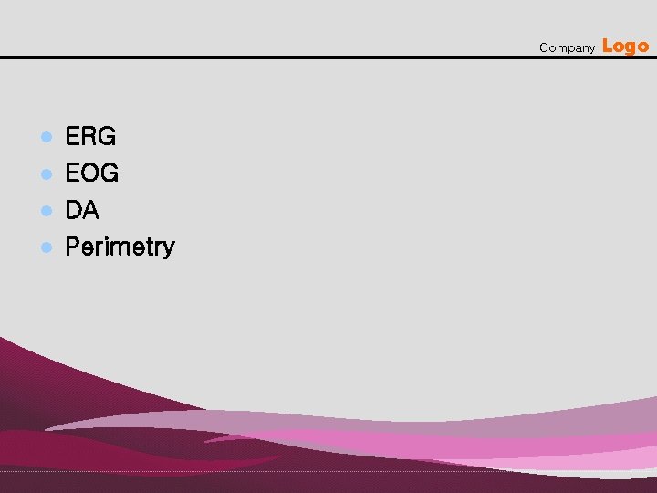 Company l l ERG EOG DA Perimetry Logo 