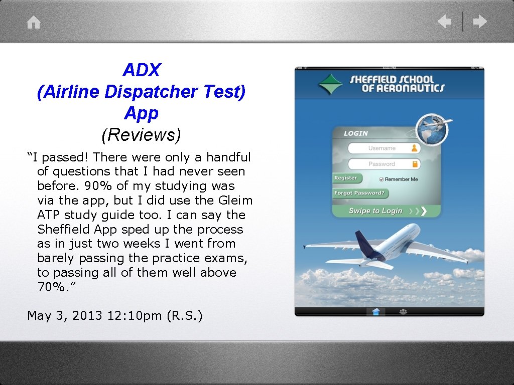 ADX (Airline Dispatcher Test) App (Reviews) “I passed! There were only a handful of ADX (Airline Dispatcher Test) App (Reviews) “I passed! There were only a handful of
