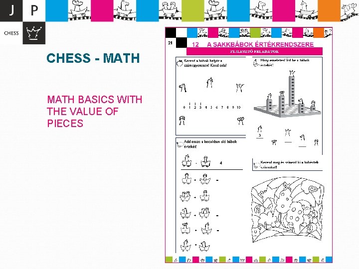CHESS - MATH BASICS WITH THE VALUE OF PIECES 