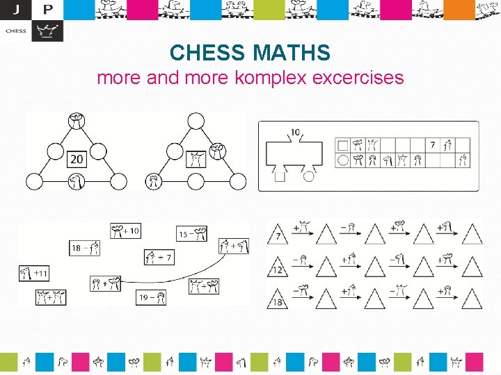 CHESS MATHS more and more komplex excercises 