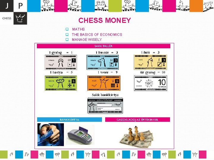 CHESS MONEY q MATHS q THE BASICS OF ECONOMICS q MANAGE WISELY 