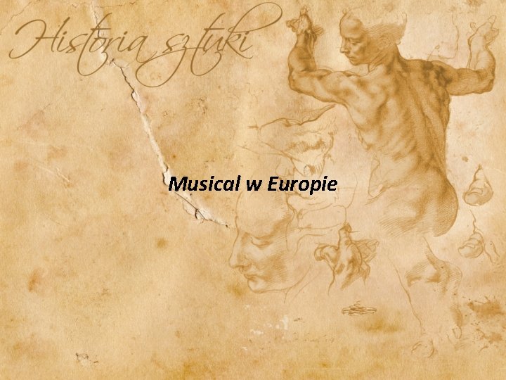 Musical w Europie 