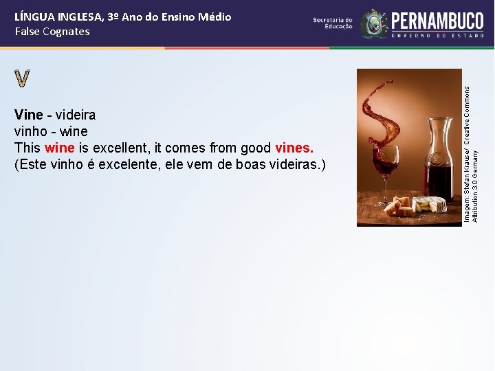 V Vine - videira vinho - wine This wine is excellent, it comes from