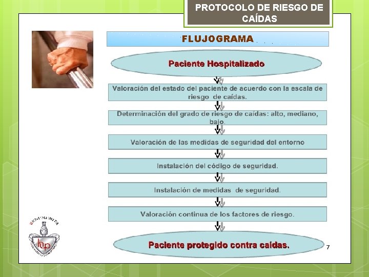 PROTOCOLO DE RIESGO DE CAÍDAS FLUJOGRAMA 