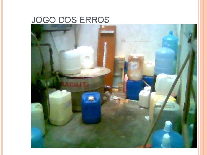 JOGO DOS ERROS 