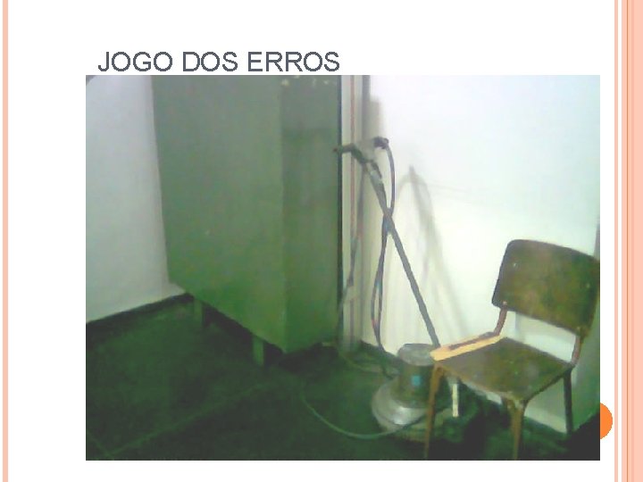 JOGO DOS ERROS 