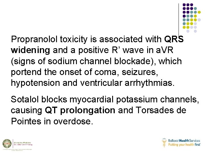 Propranolol toxicity is associated with QRS widening and a positive R’ wave in a.