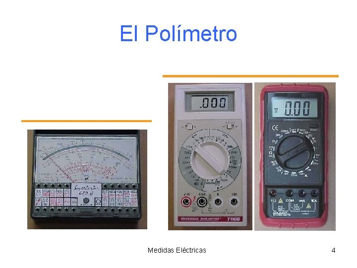 El Polímetro Medidas Eléctricas 4 