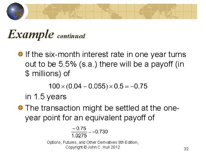 Chapter 4 Interest Rates Options Futures and Other