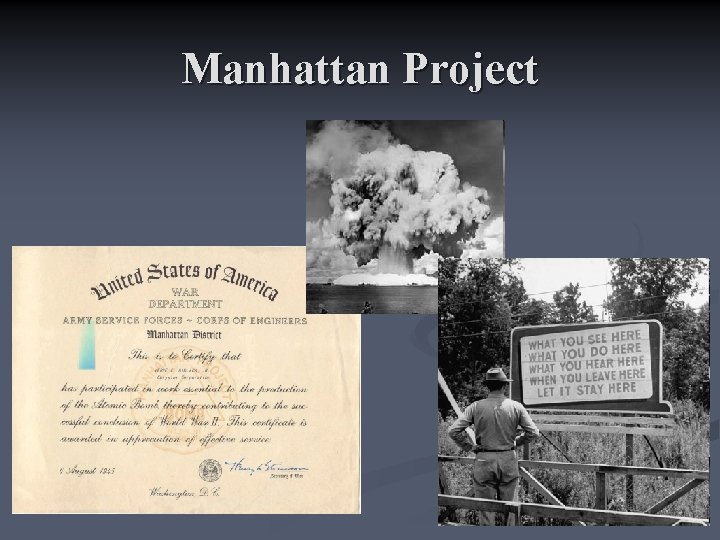 Manhattan Project 