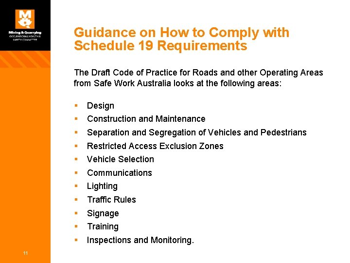 Guidance on How to Comply with Schedule 19 Requirements The Draft Code of Practice Guidance on How to Comply with Schedule 19 Requirements The Draft Code of Practice