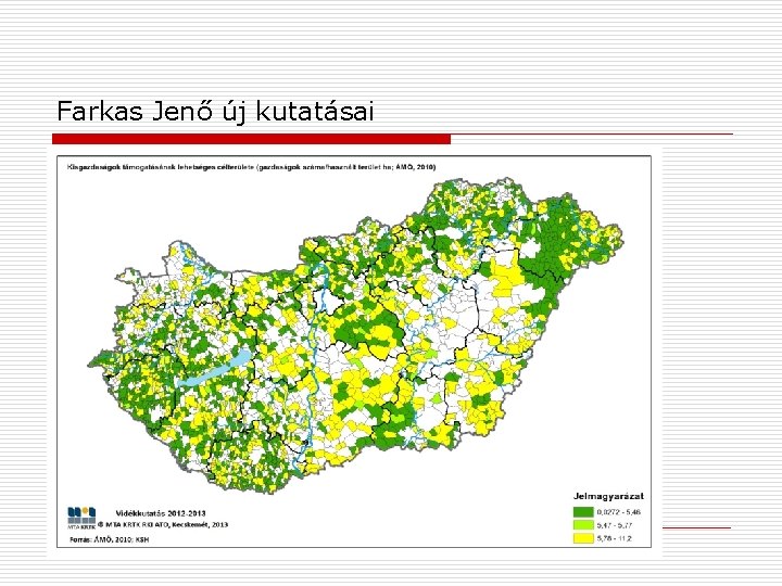 Farkas Jenő új kutatásai 