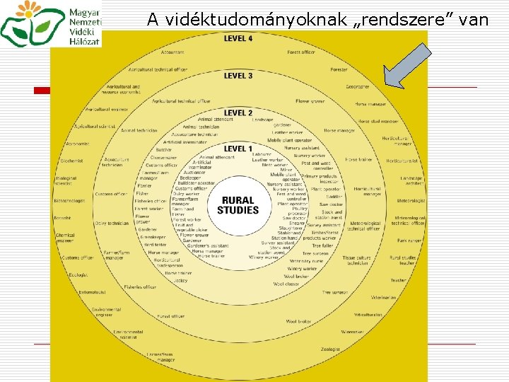 A vidéktudományoknak „rendszere” van 