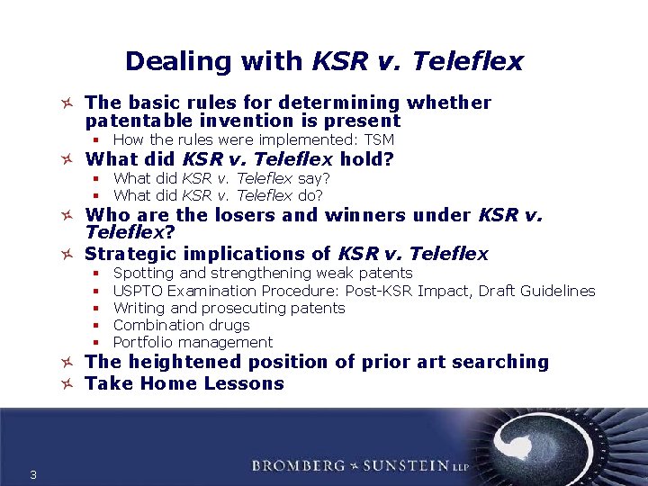 Teleflex Rulers Building and Maintaining Bio Pharma Patent Portfolios After