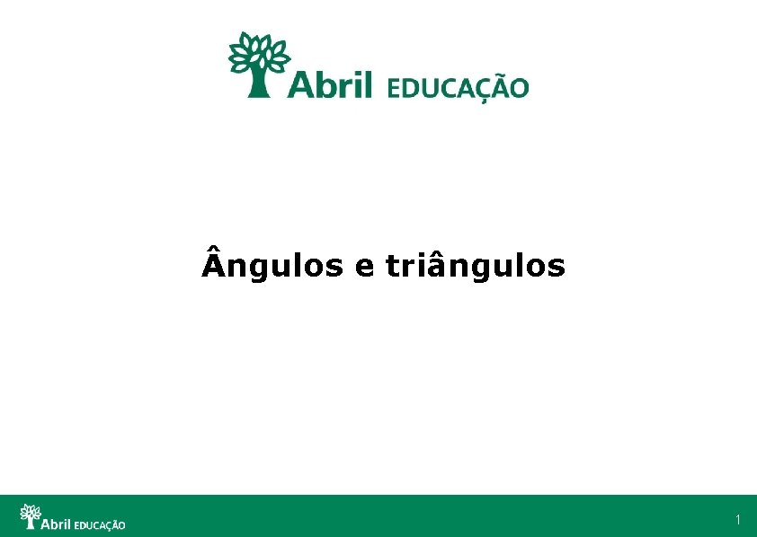  ngulos e triângulos 1 