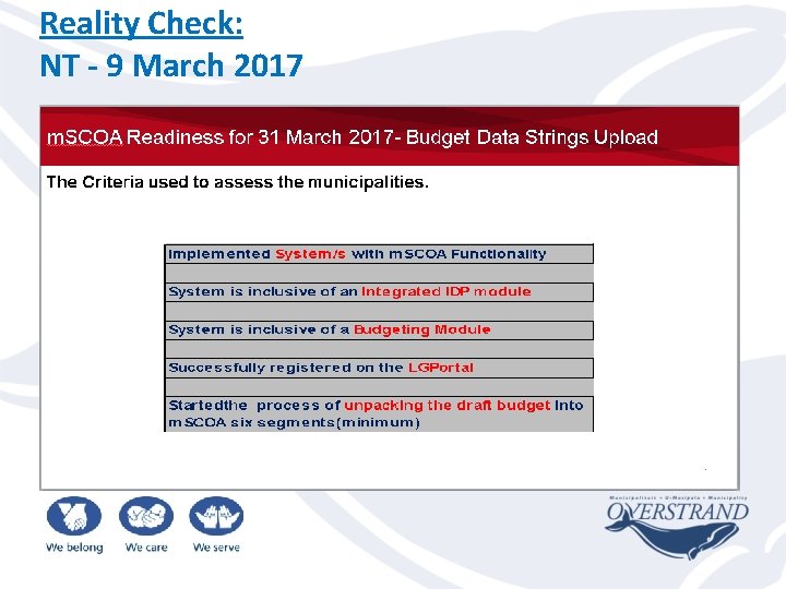 Reality Check: NT - 9 March 2017 