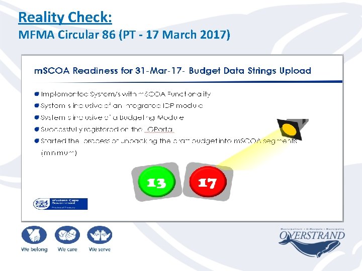 Reality Check: MFMA Circular 86 (PT - 17 March 2017) 